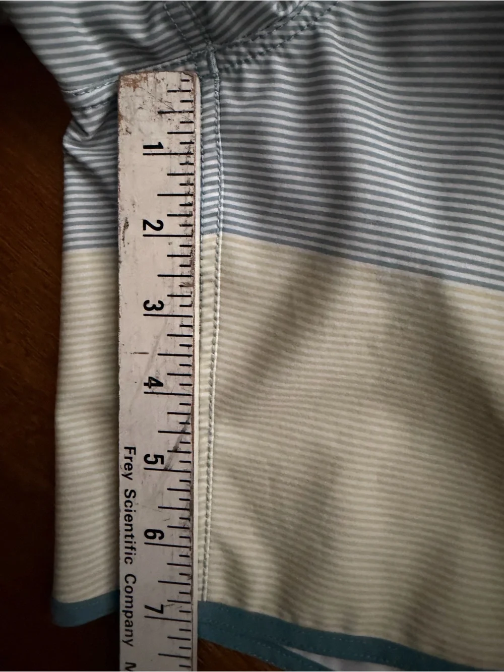 VUORI Cruise Boardshorts Men's Size 30 Sagebrush Wave Stripe V314 Striped